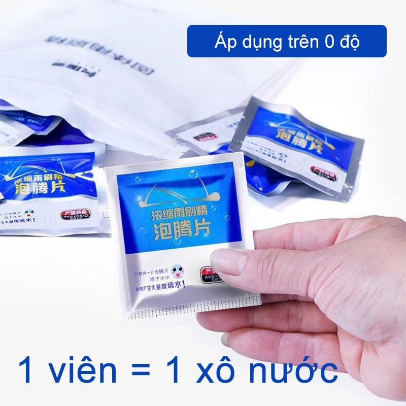 [HCM] Nước tẩy rửa viên sủi bọt sủi bọt kính chắn gió ô tô 1 mảnh- PTP001