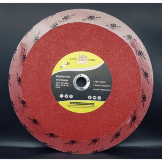 ( combo 10 viên) Đá cắt sắt, inox xanh đỏ 355 hiệu sư tử long kinh