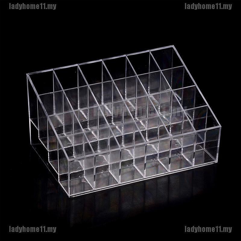 (hàng Mới Về) Khay Đựng Son Môi 24 / 36 / 40 Ngăn Bằng Acrylic Tiện Dụng | BigBuy360 - bigbuy360.vn