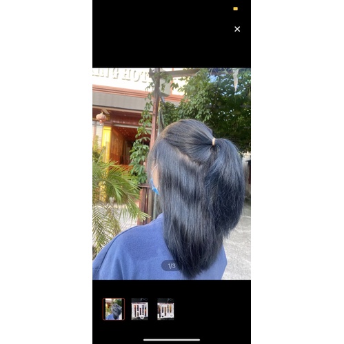 thuốc nhuộm than chì xanh tặng oxi và gang tay