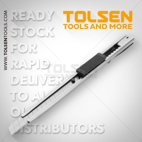 Dao rọc giấy đa năng 9x88m tolsen 30012/ 30004/ 30005 snap-off blade knife