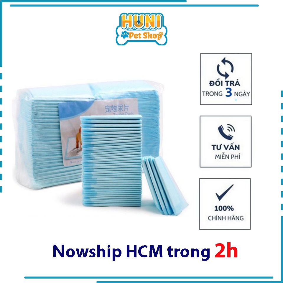 [01 MIẾNG] Tả lót chó mèo lót chuồng ĐỦ SIZE SML tã thú cưng siêu thấm hút - Huni petshop