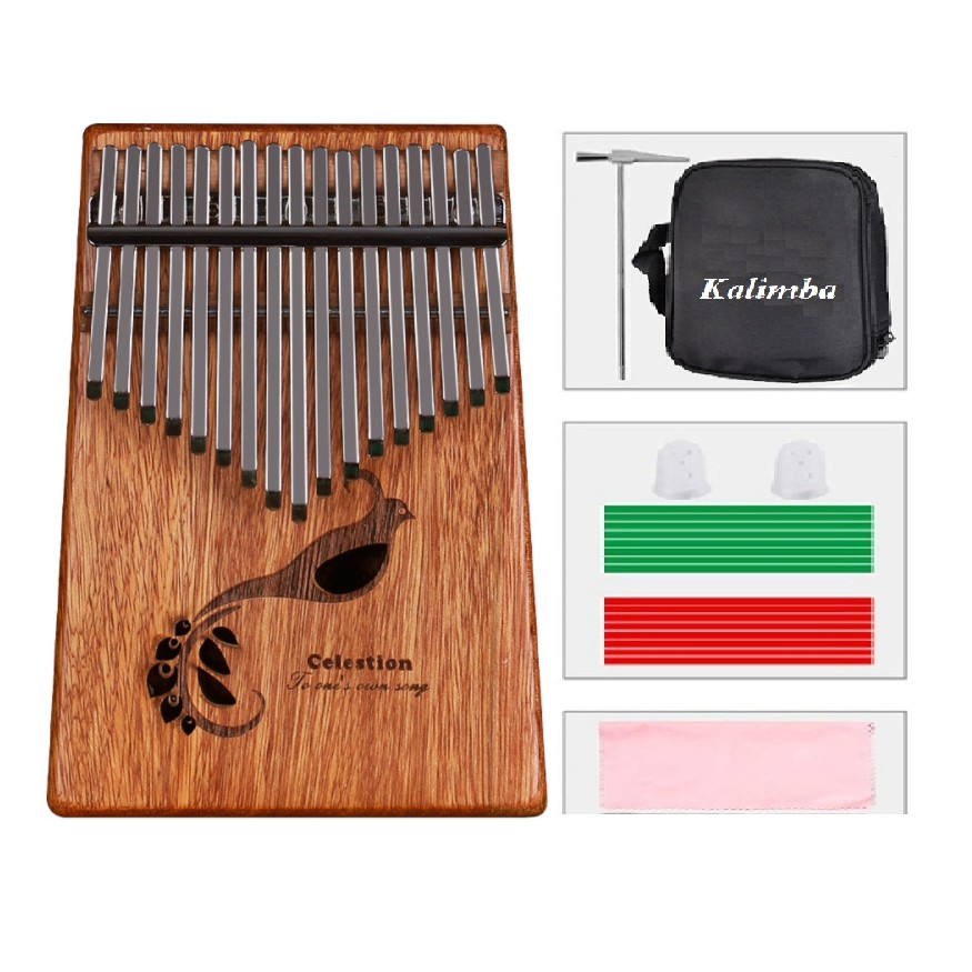 Đàn kalimba 17 phím Phượng Hoàng E-M17