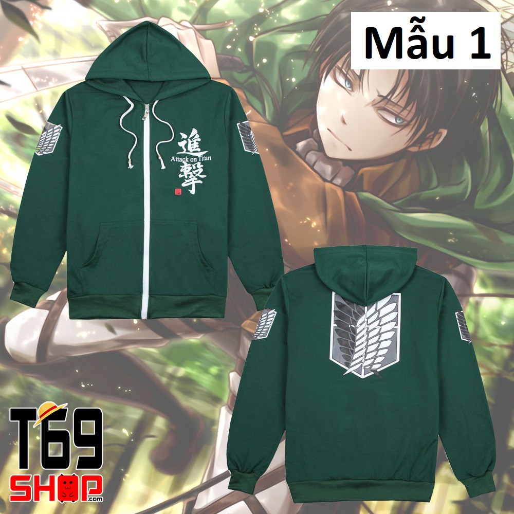 Áo khoác anime Attack on Titan - Mẫu 1 | BigBuy360 - bigbuy360.vn