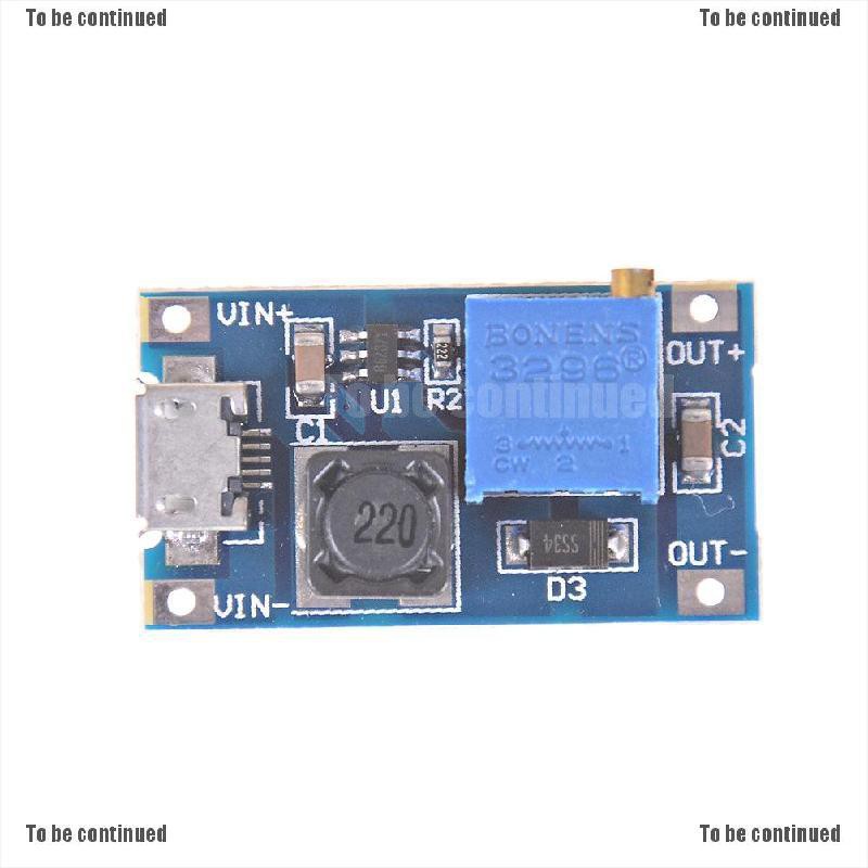 Dc Mô Đun Điều Chỉnh Tăng Áp Usb 2~24v 5~28v