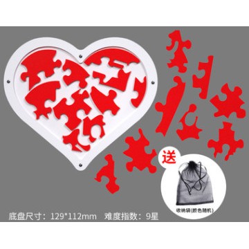 Đồ chơi trí tuệ_Thử thách trí não_Packing&amp;Trangram &amp; Jigsaw Puzzle (Tổng hợp các mẫu lẻ)_Hack não &amp; Xoắn não