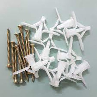 Combo 50 con Nở nhựa thạch cao+Vít