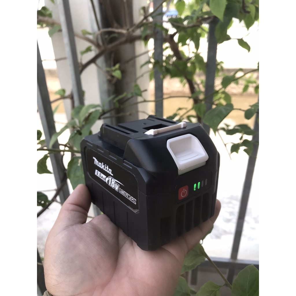 Pin makita 18v dung lượng 6000mah có led báo pin