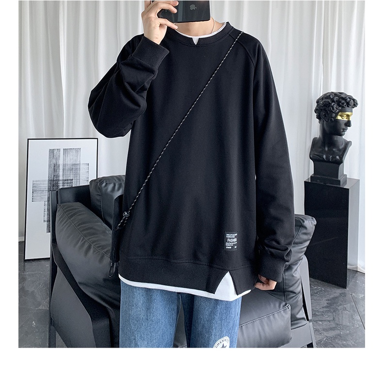 Áo Sweater nam, áo nỉ nam thời trang Ulzzang Hàn Quốc