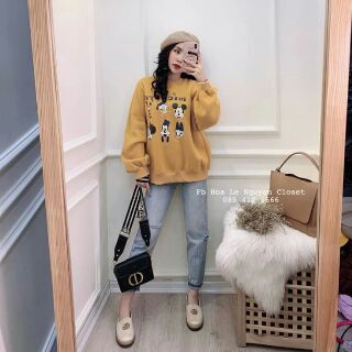 Áo nữ nỉ micky