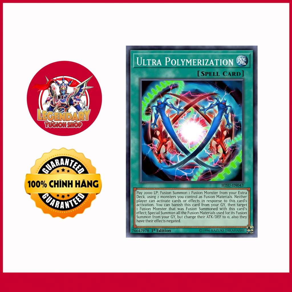 [EN-JP][Thẻ Bài Yugioh Chính Hãng] Ultra Polymerization