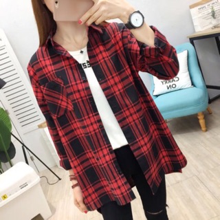 Áo sơ mi nữ kẻ caro