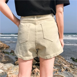 [KÈM ẢNH THẬT] quần short cạp cao ulzzang