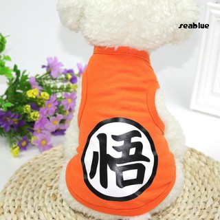 Áo thun cộc tay in chữ trung quốc cho thú cưng - ảnh sản phẩm 6