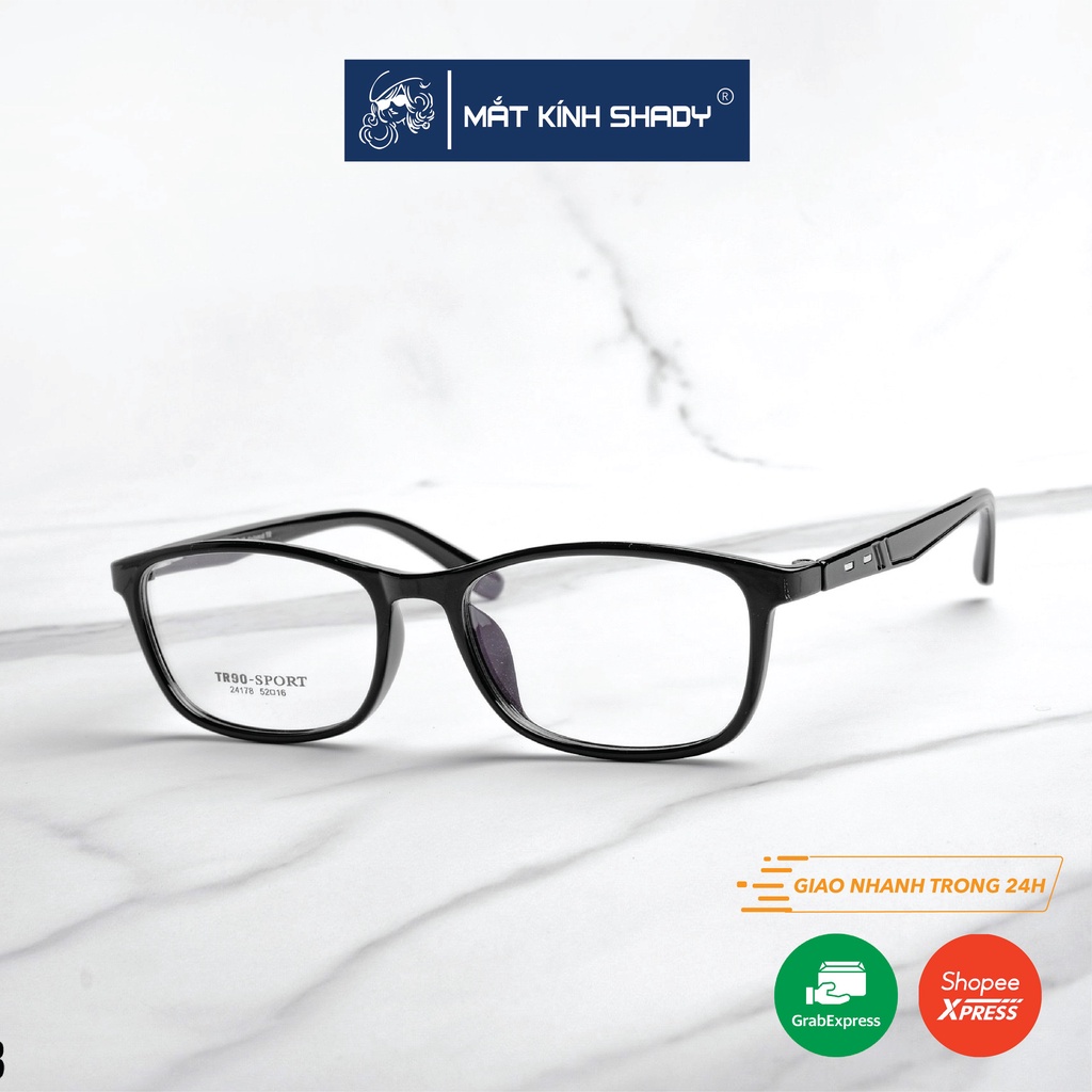 Gọng Kính Cận Nhựa Dẻo TR90 Shady Unisex G2093 (Nhiều Màu)