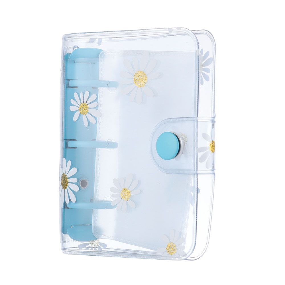 Daphne Bìa Kẹp Sổ Tay 3 Lỗ Họa Tiết Hoa Cúc Sáng Tạo