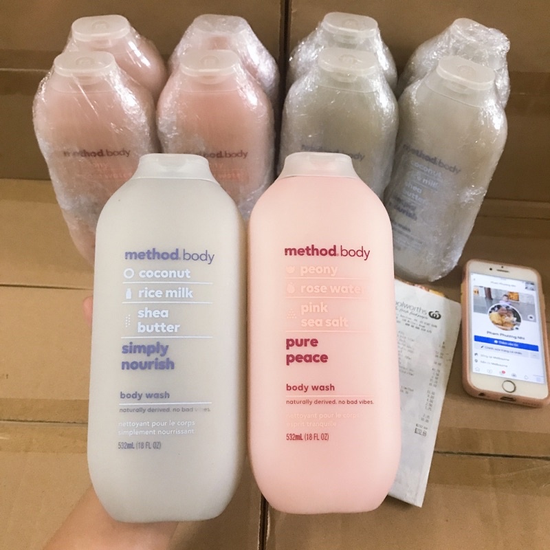 SỮA TẮM NỘI ĐỊA ÚC METHODBODY - HÀNG CÓ BILL BAY AIR ✈️ | BigBuy360 - bigbuy360.vn