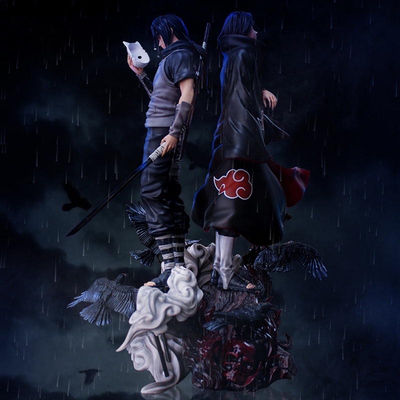 Mô hình figure nhân vật Itachi Uchiha Anbu / Akatsuki trong Naruto full đế