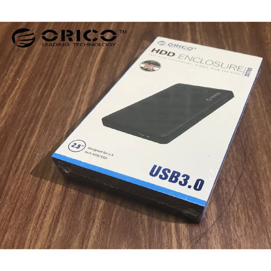 Box ổ cứng 2.5'' Orico 2577U3 Sata 3.0 - Dùng cho HDD, SSD - SP Chính hãng bảo hành 12 tháng