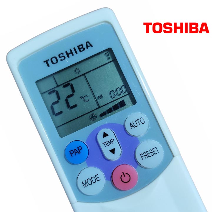 điều khiển điều hoà toshiba remote máy lạnh toshiba các mẫu ( tặng cặp pin)