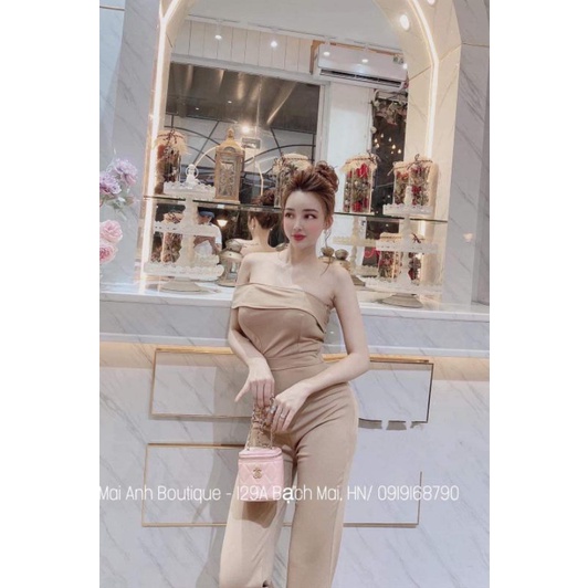 Jum ống loe quây nhực lệch vai