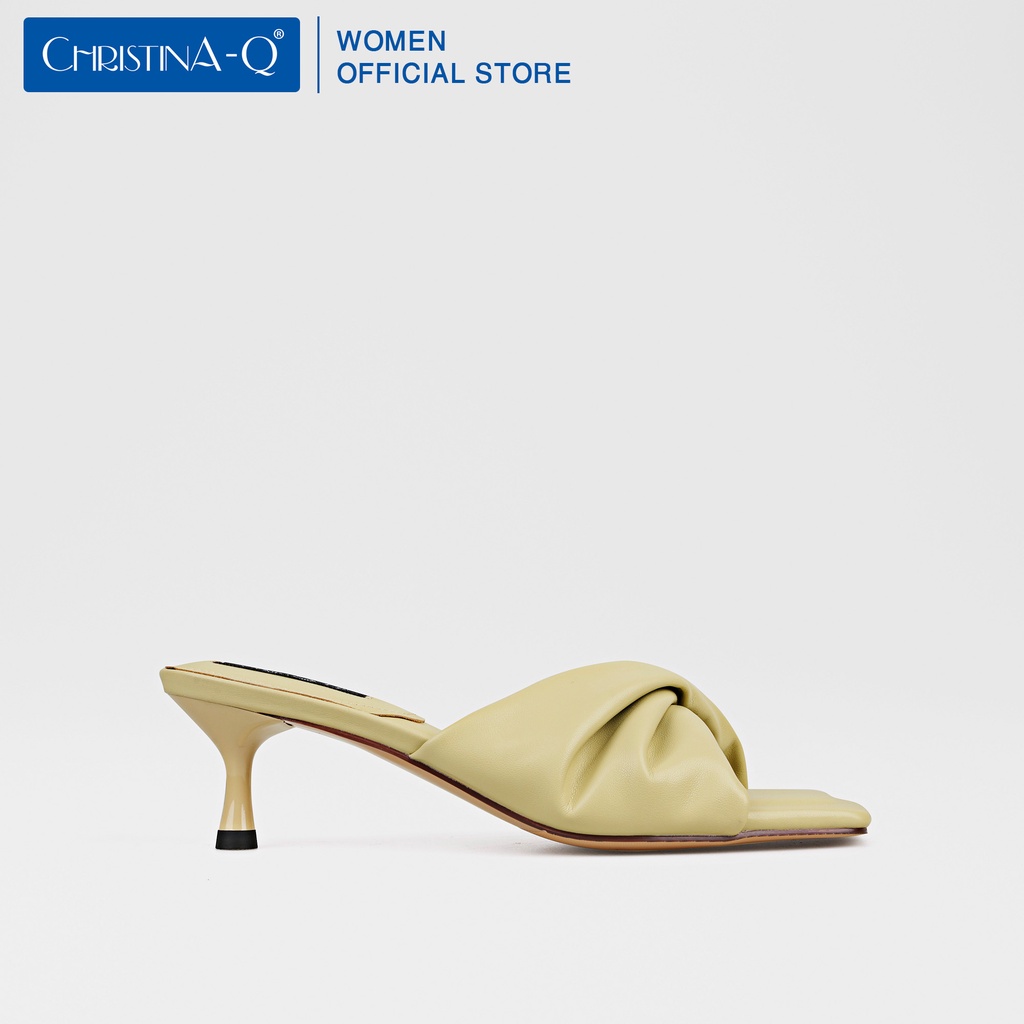 Guốc nữ gót nhọn 5 cm ChristinA-Q GUN078