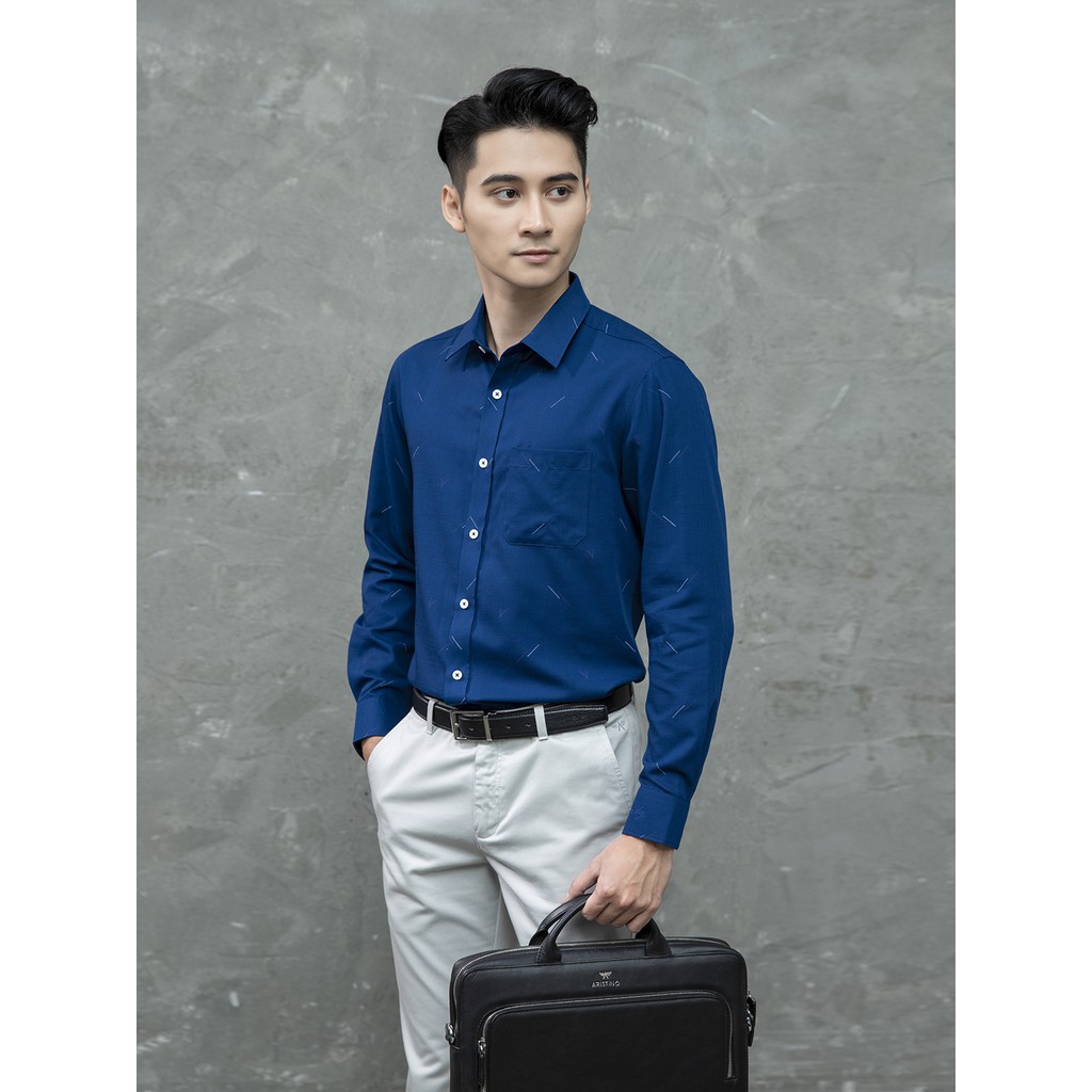 ÁO SƠ MI DÀI TAY NAM ARISTINO ALS12801 795.000 đ