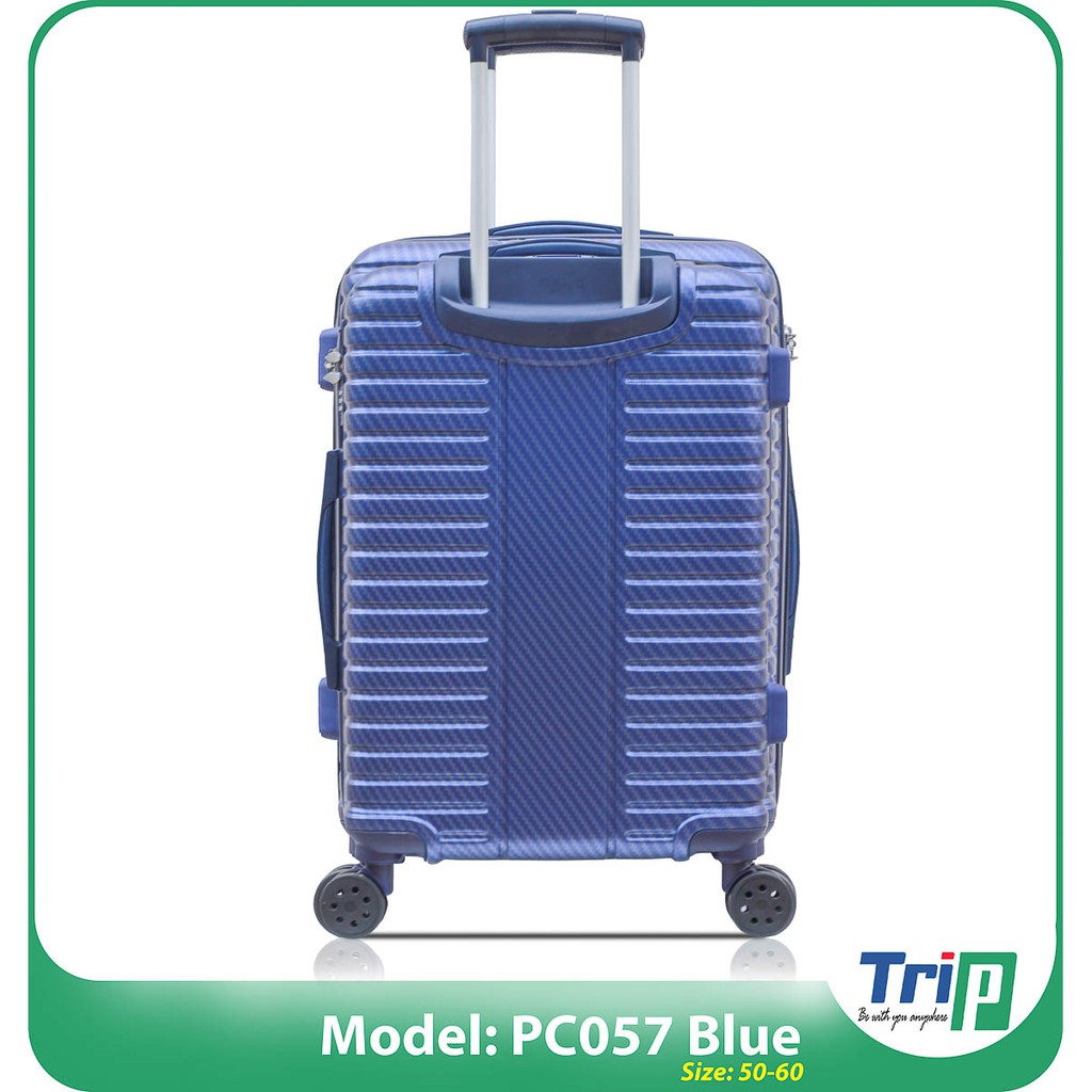 Vali Chống Trộm TRIP PC057 - Size 22inch - Màu Xanh Dương