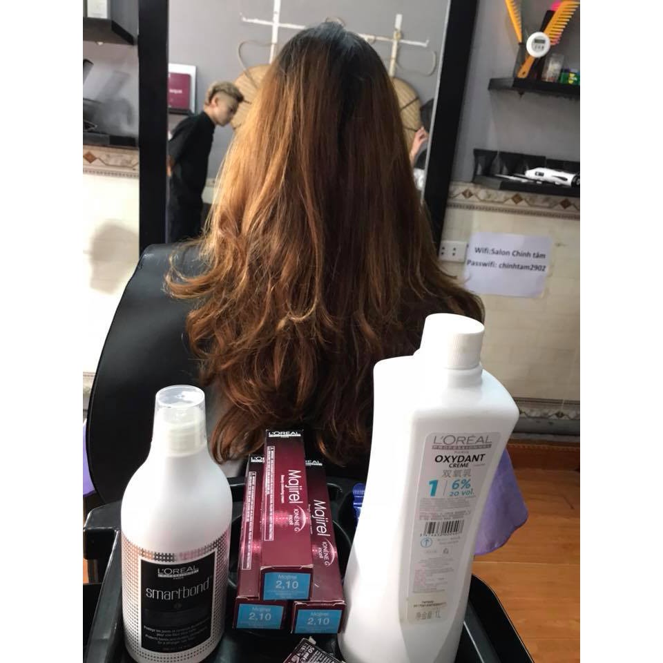 KEM OXY TRỢ NHUỘM L'OREAL MỞ BIỂU BÌ TÓC 1000ML