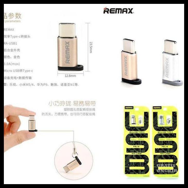 Đầu Chuyển Đổi Từ Remax Micro Usb Sang Type C Usb1