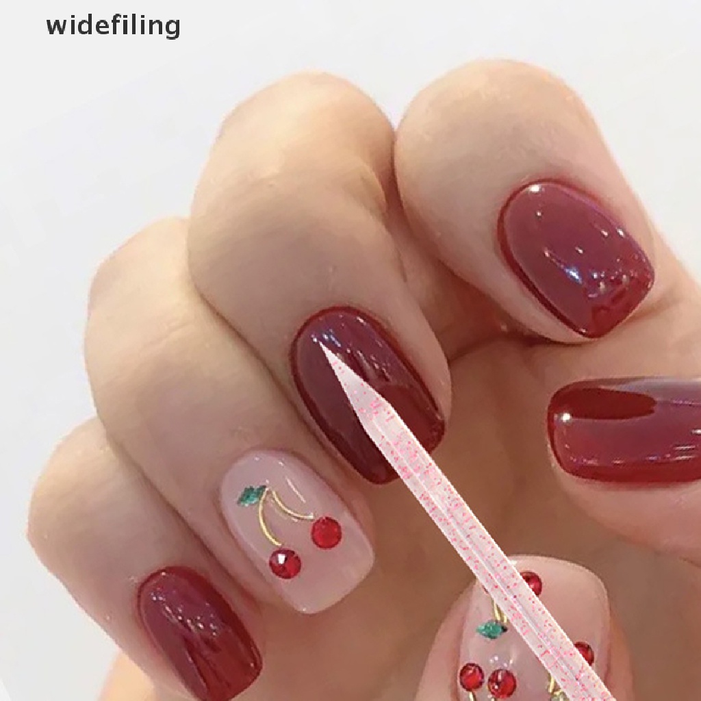 [Hàng mới về] 100 Thanh điều chỉnh móng tay 2 đầu tái sử dụng được