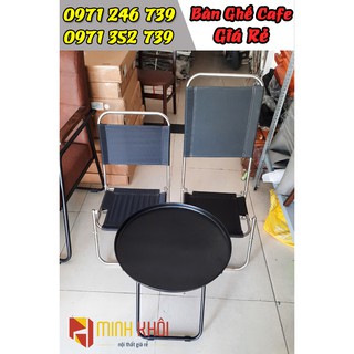 [RẺ VÔ ĐỊCH] Combo 10 ghế LƯNG CAO + 5 bàn trà chanh giá rẻ