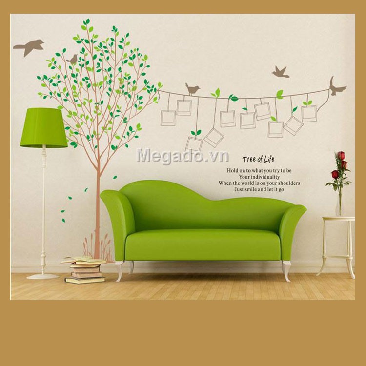 Decal khung ảnh A008