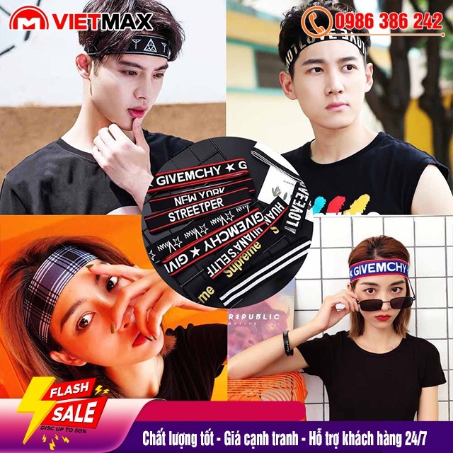 🎁 Băng Đô Headband Băng Trán Thể Thao Dùng Cho Tập Gym, Chơi Thể Thao Cho Nam Nữ