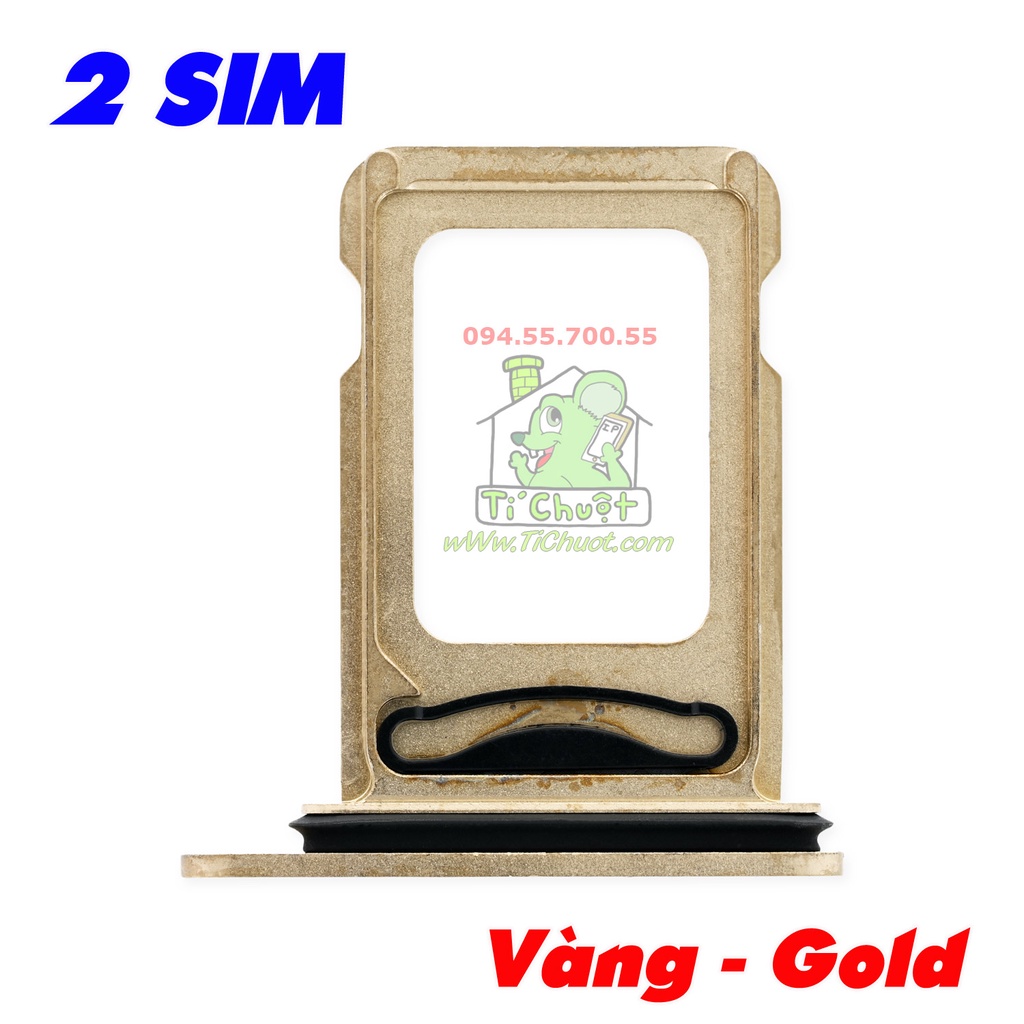 Khay Sim iPhone 13 PRO/ 13 PRO MAX bản 1 SIM/ 2 SIM ZIN có Ron Chống Nước & Lẫy Giữ Sim