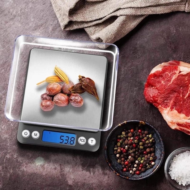 CÂN TIỂU LY ĐIỆN TỬ CÂN 5Kg