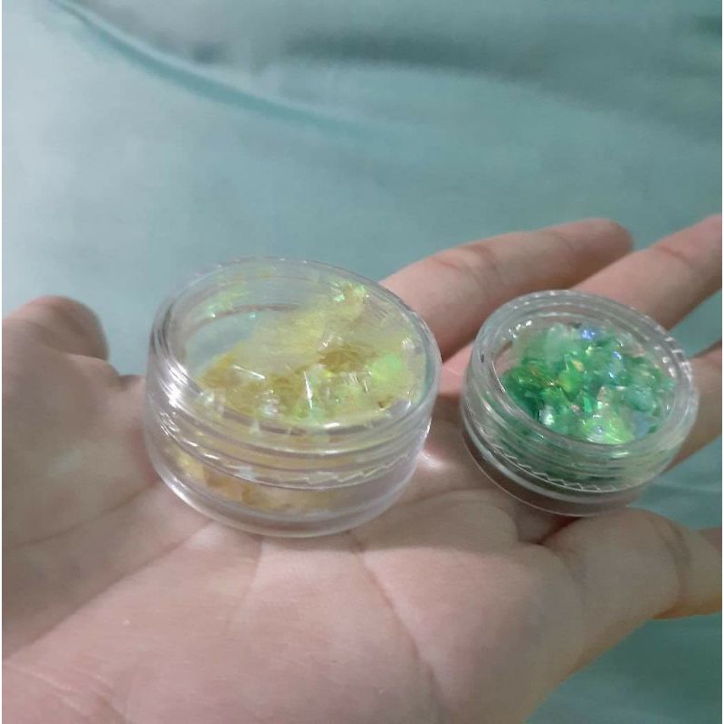 Kim tuyến vẩy hologram tạo hiệu ứng lấp lánh trang trí resin handmade, móng tay cao cấp