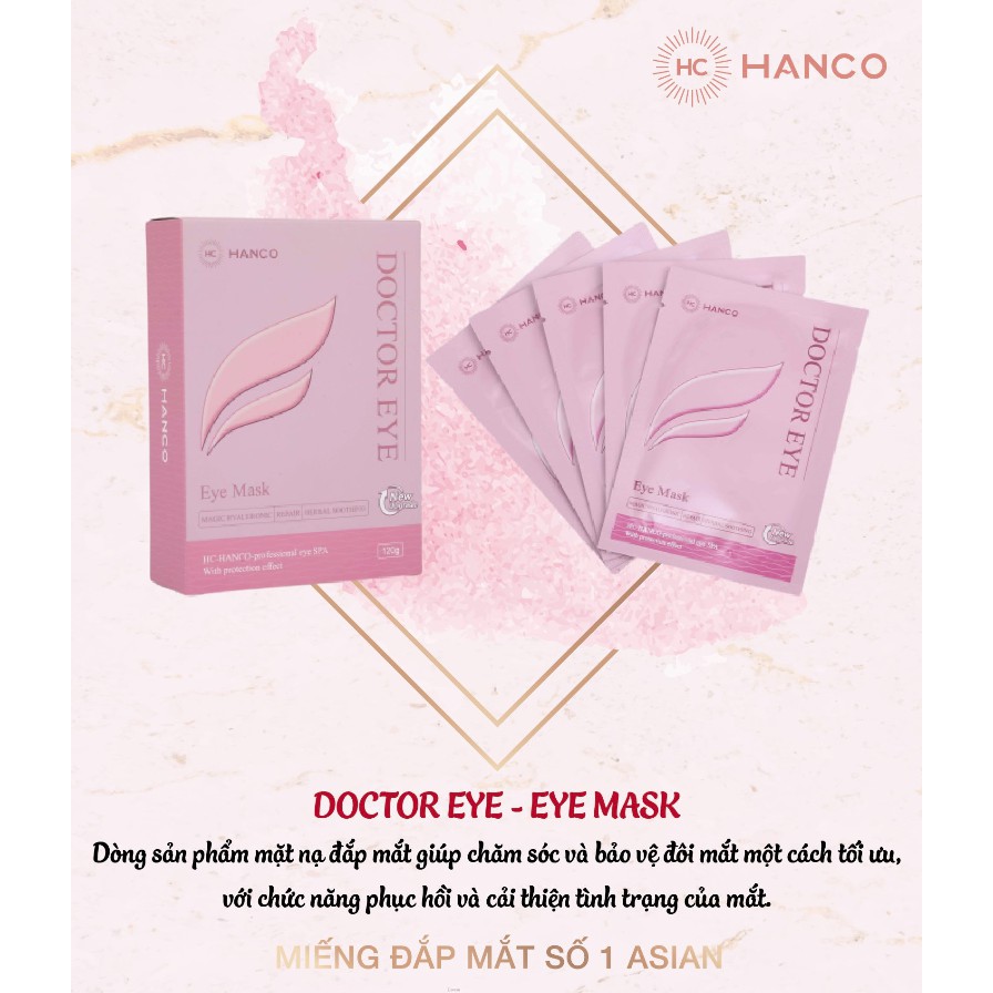 1 Gói Nạ Mắt Doctor Eye Hanco - Duy Trì Và Ổn Định Thị Lực (Mẫu Mới Nhất)