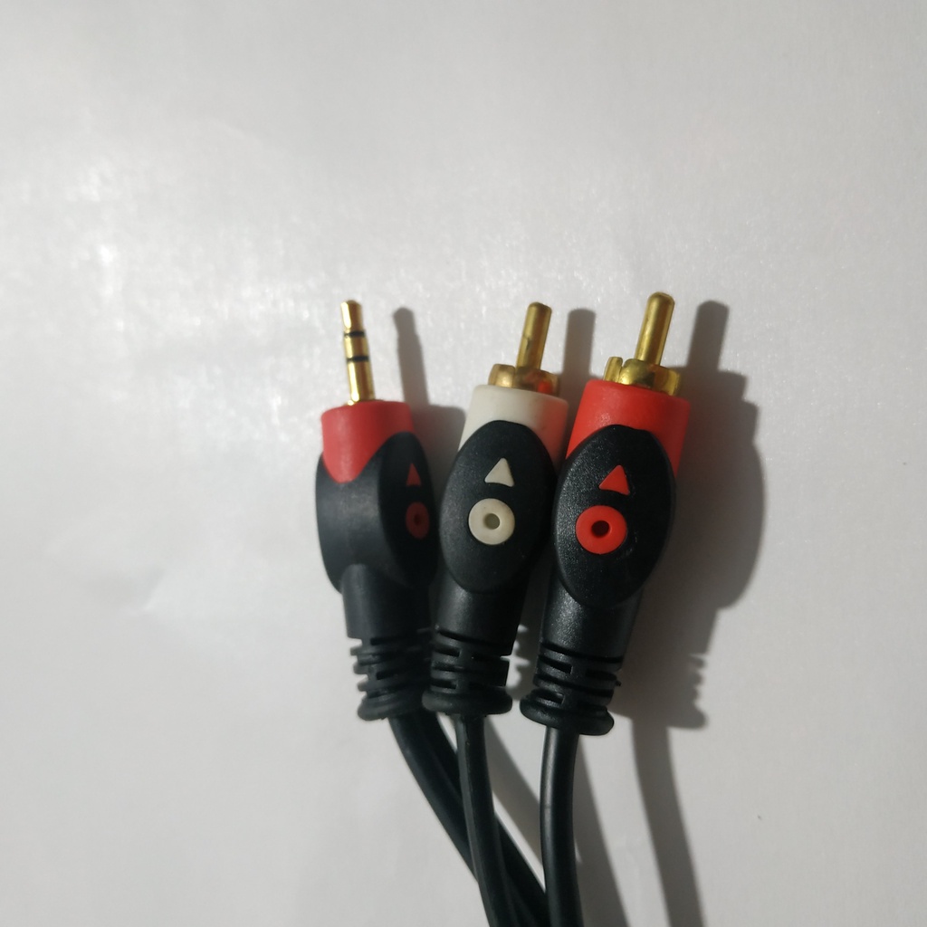 Dây rca, 1 đầu av ra 3.5mm - Kết nối âm thanh