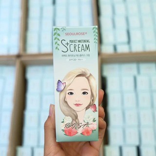 Kem dưỡng trắng da rosa seoul rose s+ cream 45ml
