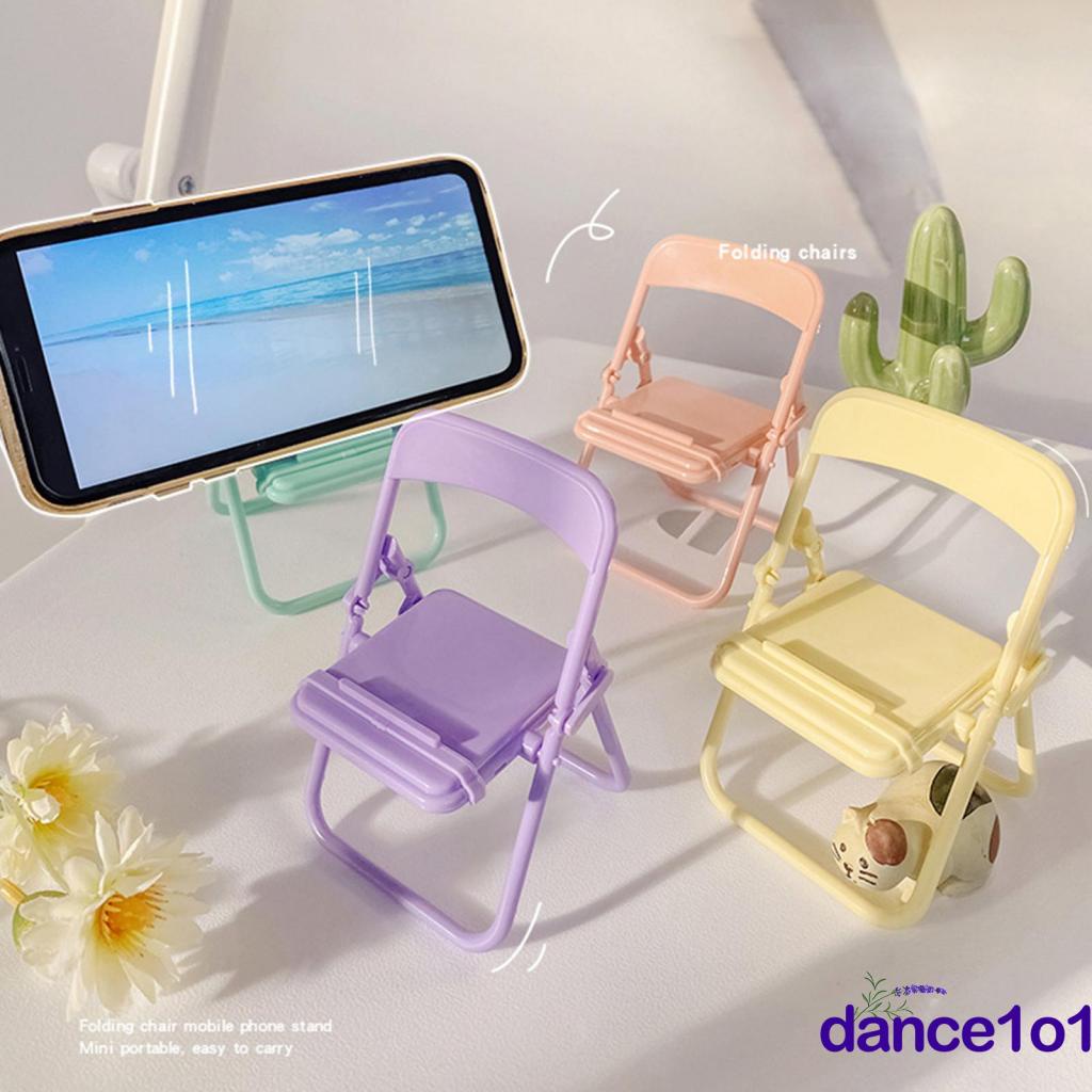 Giá đỡ điện thoại màu trơn thiết kế có thể gấp gọn tiện dụng