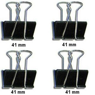Kẹp Bướm Echo Đủ Size (1 hộp 12 cái nhỏ)