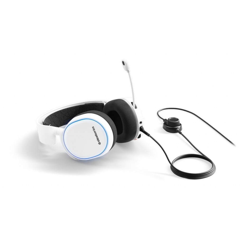 Tai nghe SteelSeries Arctis 5 White