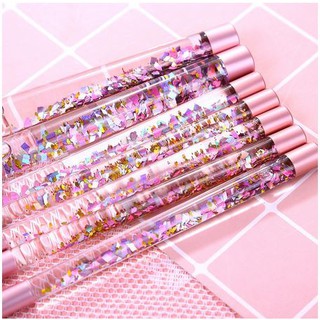 Bộ cọ trang điểm cá nhân cán confetti