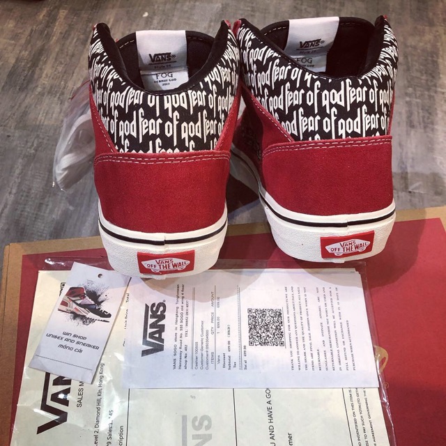Giày thể thao VANS fog mountain edition