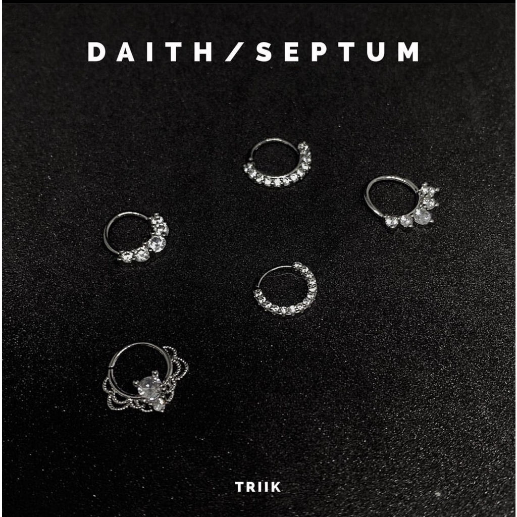 Khuyên tai đá - vị trí Daith / Septum ( giá 1 chiếc )