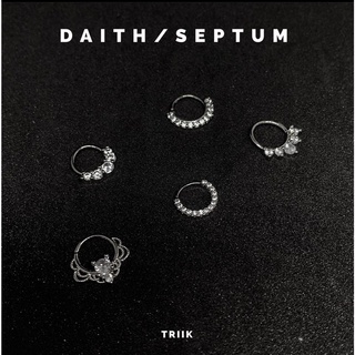 Khuyên tai đá - vị trí Daith / Septum