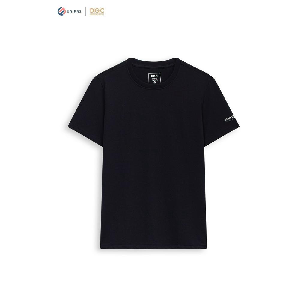 Áo thun ngắn tay DGC - SATBC02M dáng suông, cổ tròn, chất liệu cotton, thoáng mát ngày hè