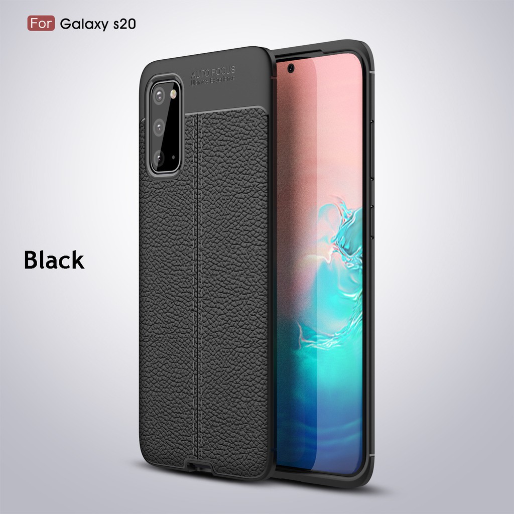 Ốp điện thoại silicone TPU siêu mềm chống sốc cho Samsung Galaxy S20 S20+ S20 Ultra