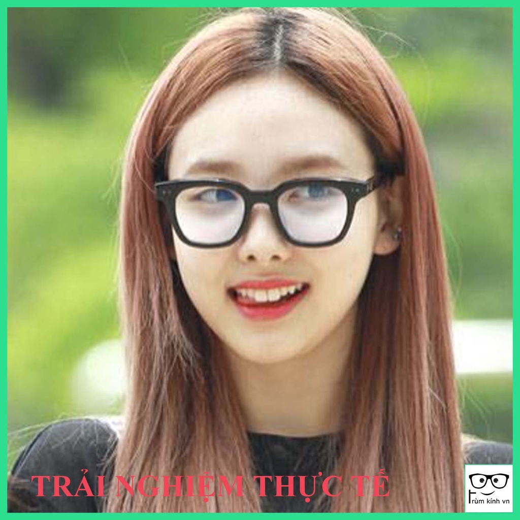 KÍNH GIẢ CẬN HÀN QUỐC - GỌNG KÍNH VUÔNG HOT TREND 2022